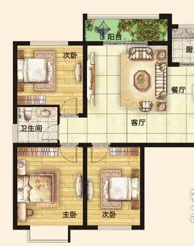 中央名邸户型图