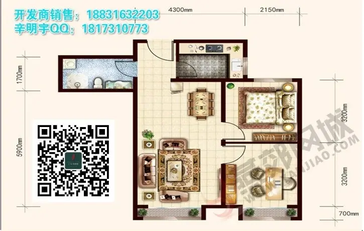 汇福悦榕湾 户型图