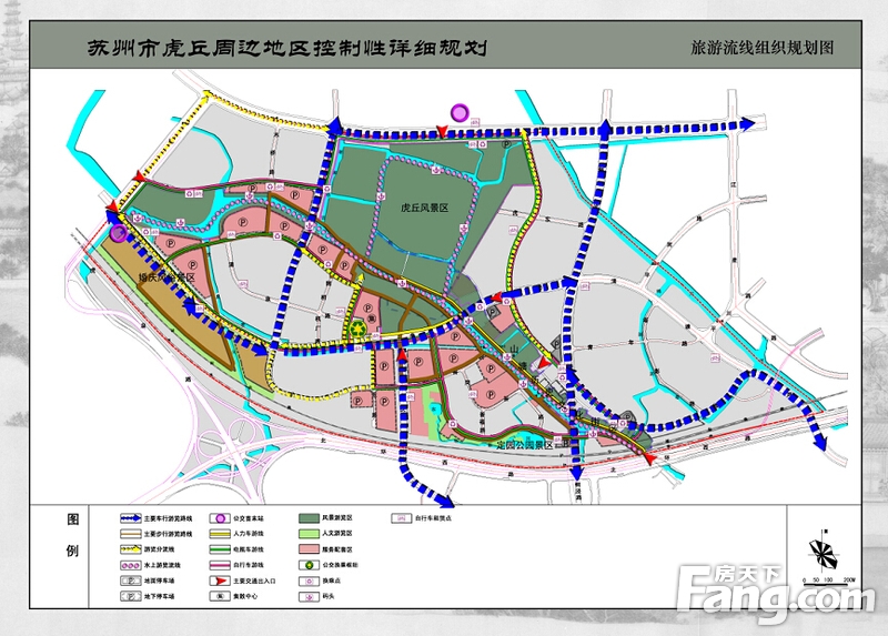 苏州市虎丘周边地区控制性详细规划调整（征求意见）