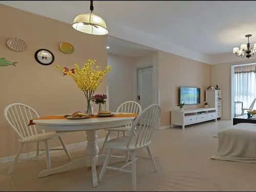 现代两居室,半山华府现代简约66平米二居室装