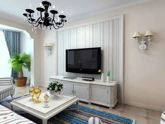 华润中心凯旋门-现代简约-113平米三居室装修