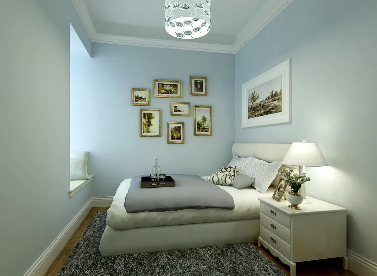 南海玫瑰花园二期-简欧风格-二居室-看装修案例