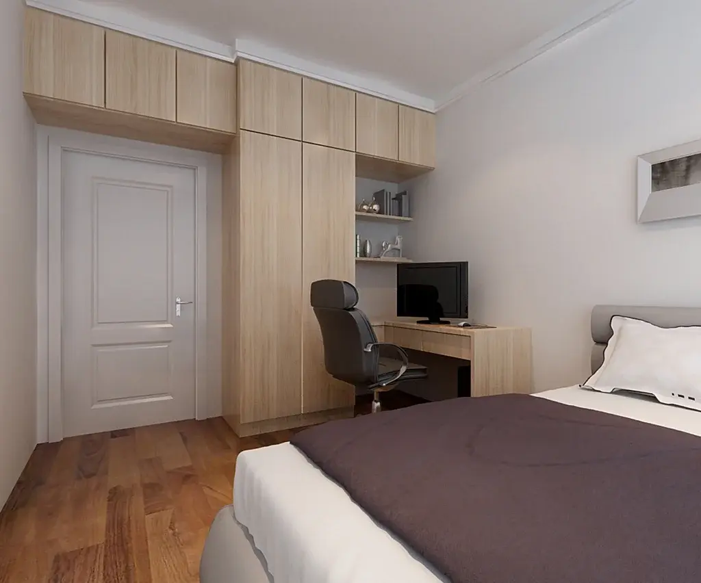 中环国际公寓-现代简约-三居室-看装修案例-家