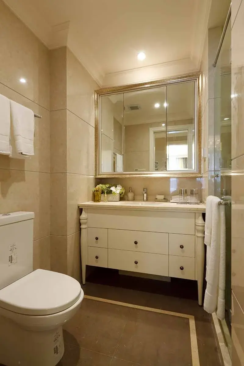 绿地东上海-欧美风情-三居室-看装修案例-家天