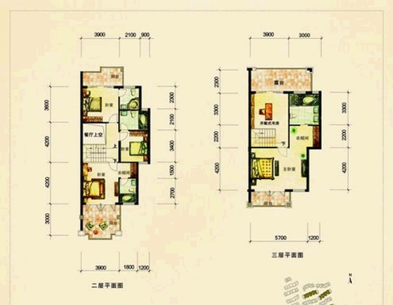 枫林蓝岸-5居室-280㎡-中式风格