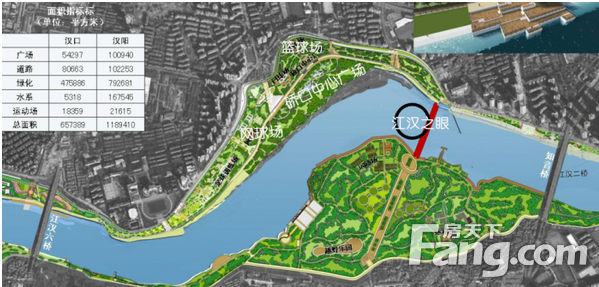 汉阳汉江江滩规划图图片