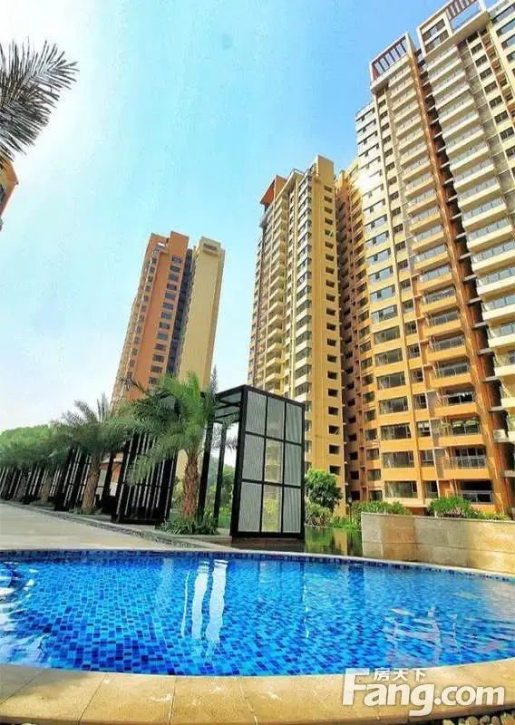 月珑湾无边际泳池开放啦,家门口泳池美景一览