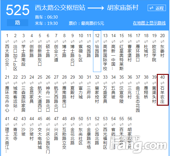公交这么少 但是能去的地方还是蛮多的-曲江·华著中城业主论坛- 西安