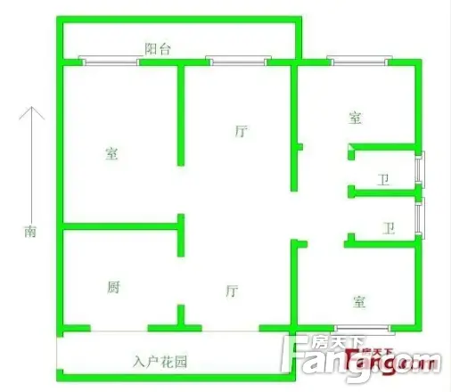 丽水佳园四期户型图