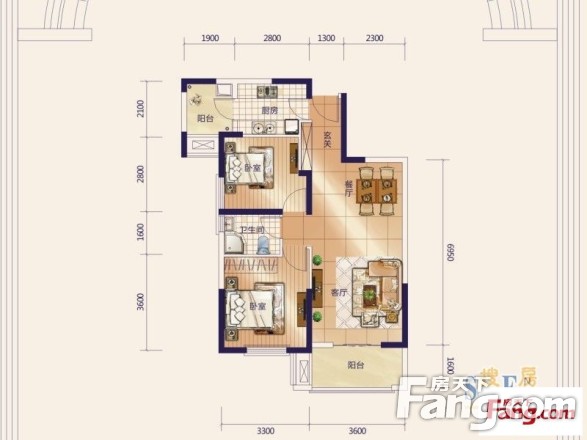 保利心语二期户型图