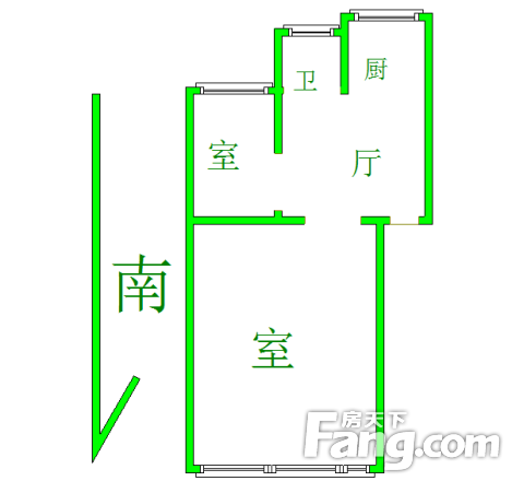 双塘里住宅户型图