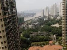 恒大城看小区中庭,住家安静,带家电家具