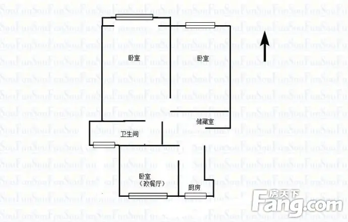 漫城名苑户型图