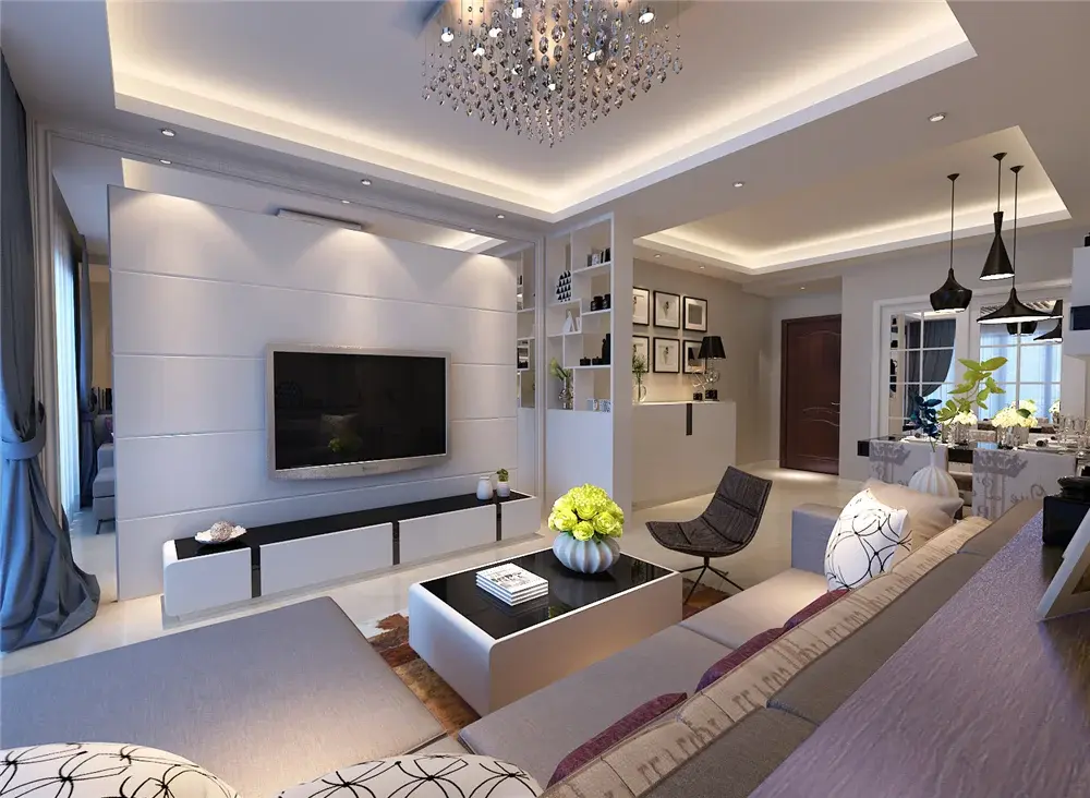 大族河山-现代简约-三居室