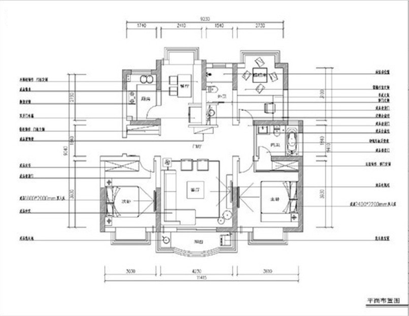 海尚壹品-三居室-121.00平米-装修设计