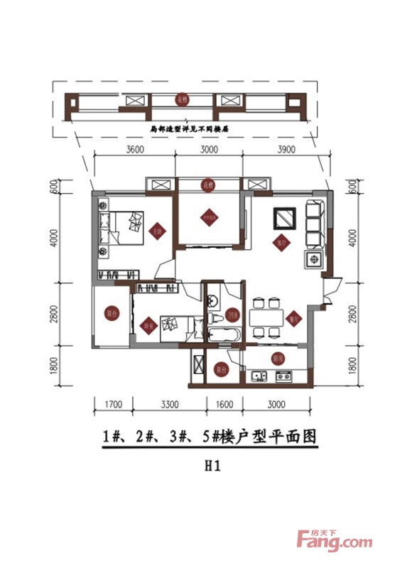 F空港中心城 89平/现代简约两居室装修设计