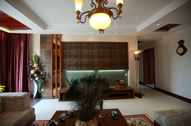 百瑞景中央生活区五期-东南亚风格-3居室