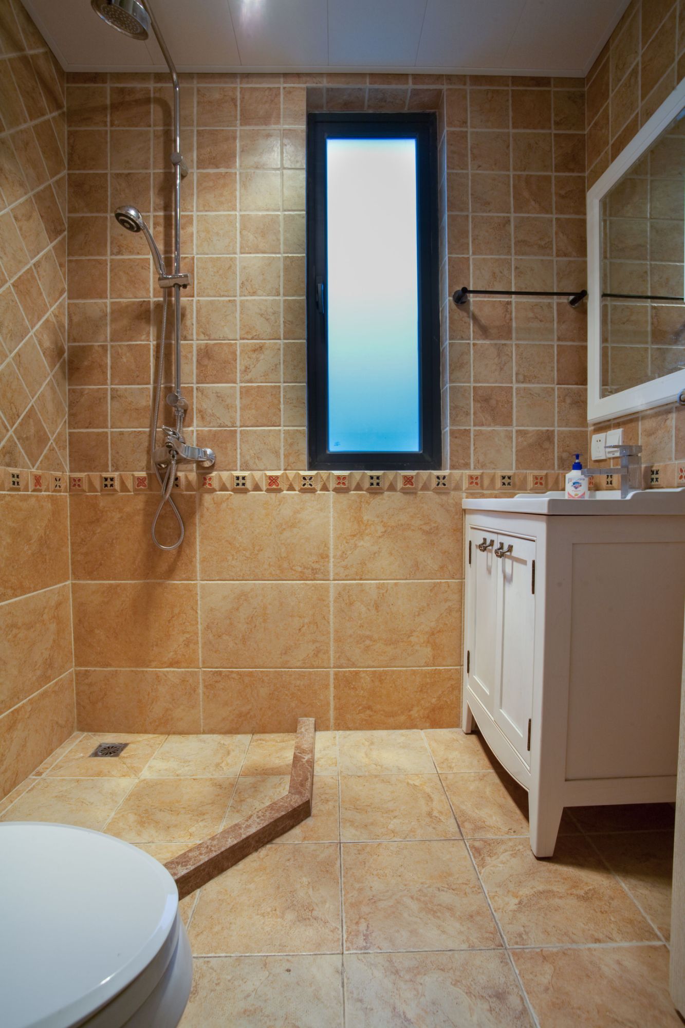 五平方浴室装修效果图图片