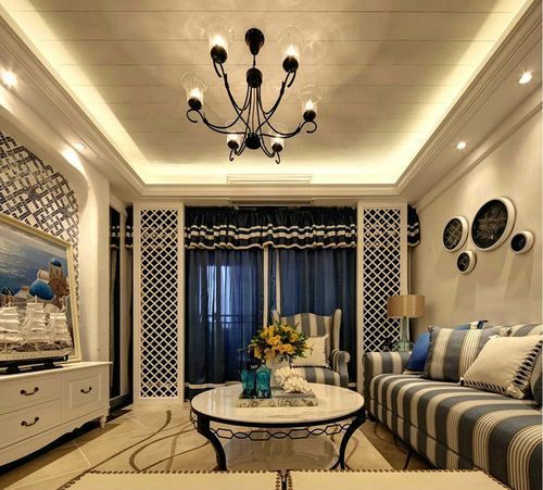 地中海风格-三室-卧室-天成北舰装饰