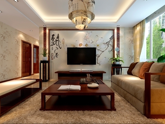 曲江大观园160平—四居室—简约中式风格