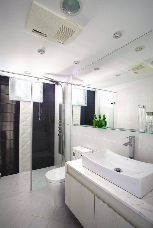 复地海上海130平欧式风格三居室装修效果图