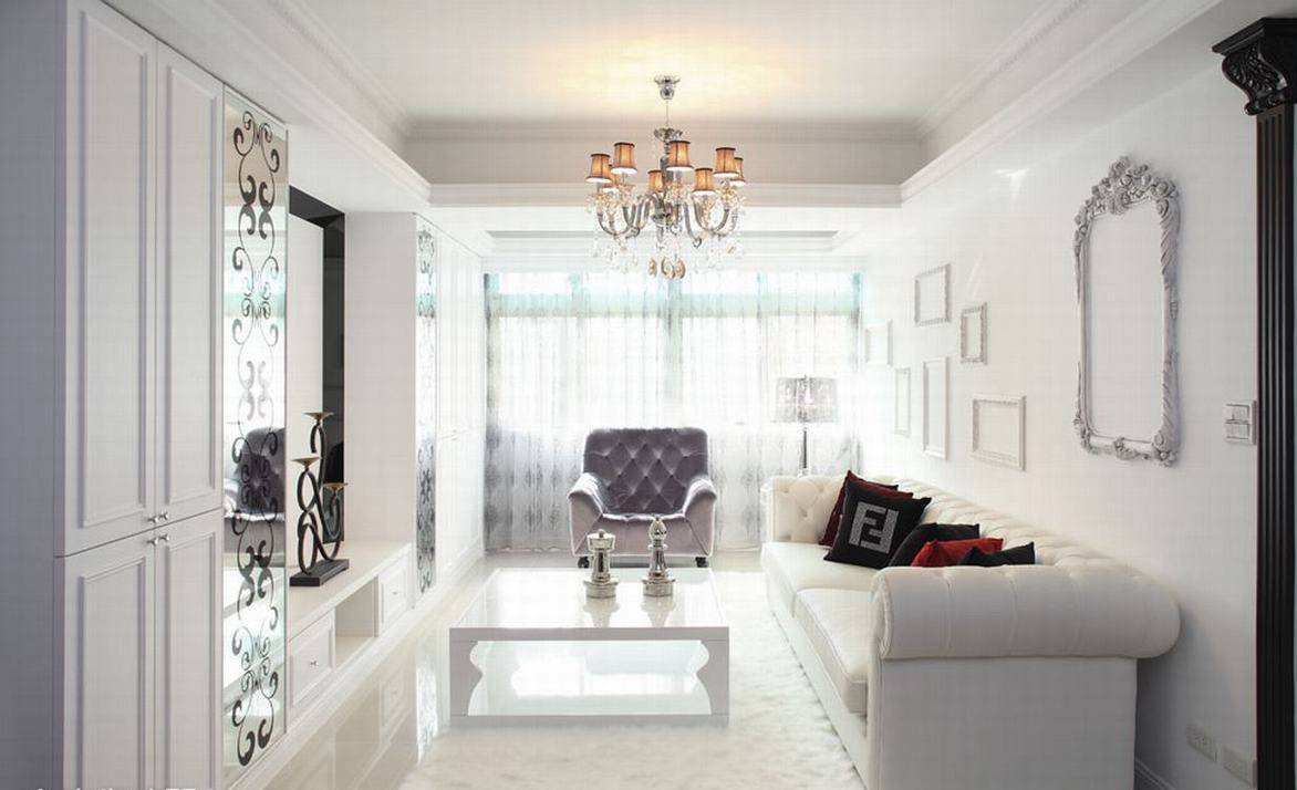复地海上海130平欧式风格三居室装修效果图