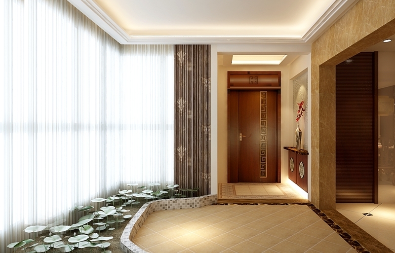 金地芙蓉世家175平—四居室—新中式风格